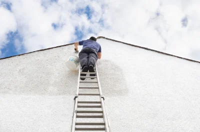 Peinture extérieure à la Besace — façades et ravalement